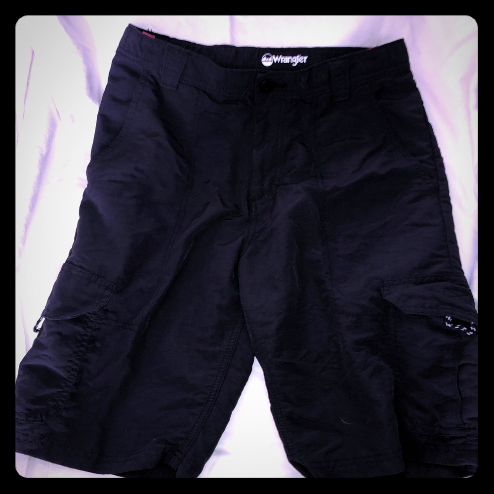 Black boys nylon shorts